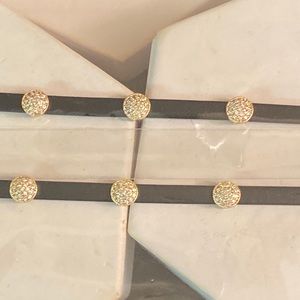Bracelet Black /Gold 6” plus adjustable links